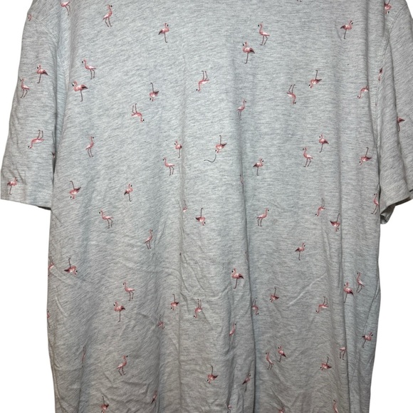 Old Navy Men’s Soft-Washed Printed Crewneck T-Shirt Pink Flamingos Size XL - Picture 4 of 8